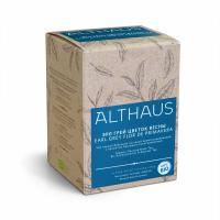 Чай черный байховый листовой ароматизированный с ароматом бергамота Althaus Earl Grey Flor De Primavera (Эрл Грей Цветок Весны) пакетики 15x2,5гр. Чай черный байховый листовой ароматизированный с ароматом бергамота Althaus Earl Grey Flor De Primavera (Эрл Грей Цветок Весны) пакетики 15x2,5гр.