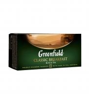 Чай черный Greenfield Classic Breakfast, в пакетиках 25 х 2 гр.