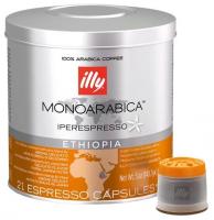 Кофе в капсулах ILLY iperEspresso, моноарабика Эфиопия, 21 шт.