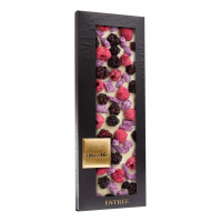 Белый шоколад ChocoMe G126, Йогурт с голубикой, малина, ежевика, 110г. Белый шоколад ChocoMe G126, Йогурт с голубикой, малина, ежевика, 110г.