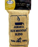 Кофе в зернах Jamaica Blue Mountain Blend, средняя обжарка, джут, 1 кг.