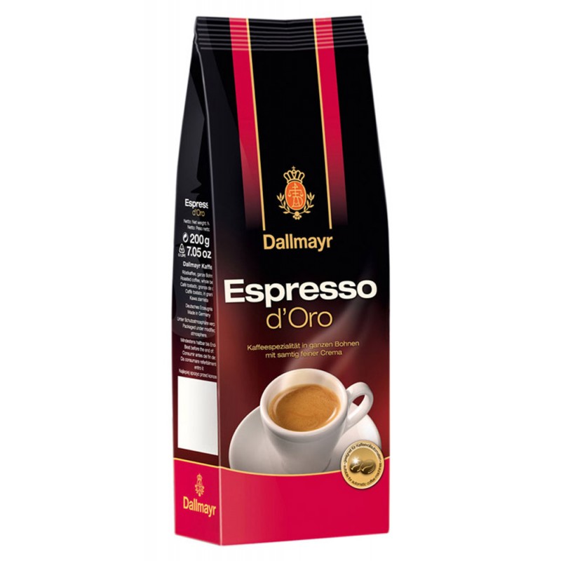 Кофе в зернах в калининграде. Кофе Dallmayr Espresso d'Oro. Кофе в зернах Dallmayr Espresso d'Oro. Кофе млдотой Dallmayr Expresso. Dallmayr Espresso Monaco 200 г.