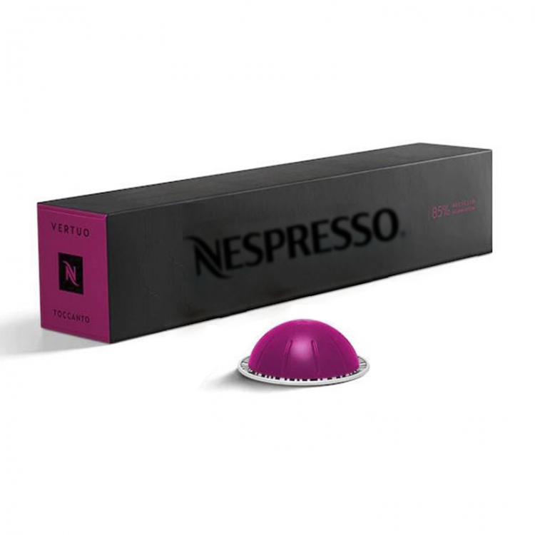 Nespresso Toccanto Espresso Pods, 10 Capsules