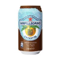 Sanpellegrino Chinotto напиток сокосодержащий газированный, ж/б, 0.33 л