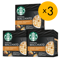 Кофе в капсулах STARBUCKS Caramel Macchiato, (комплект 3 упаковки), 36 шт.