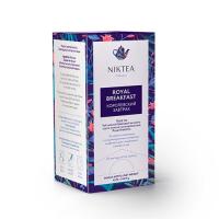 Чай черный Niktea Royal Breakfast, пакетики 25x1.75 гр.