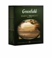 Чай черный Greenfield Classik Breakfast, в пакетиках 100 х 2гр.