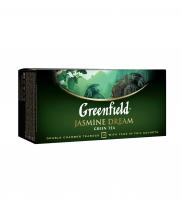 Чай зеленый Greenfield Jasmine Dream, в пакетиках 25 х 2 гр.