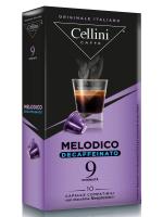 Кофе в капсулах CELLINI MELODICO DECAFFEINATO, 10x10