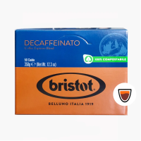 Кофе в чалдах Bristot Decaffeinato, 50 шт