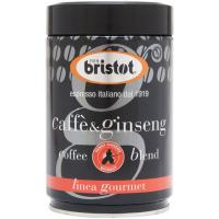 Кофе молотый Bristot Caffe & Ginseng, ж/б, 250 г Кофе молотый Bristot Caffe & Ginseng, ж/б, 250 г