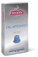 Кофе в капсулах Carraro Decaffeinato, 10 х 5г