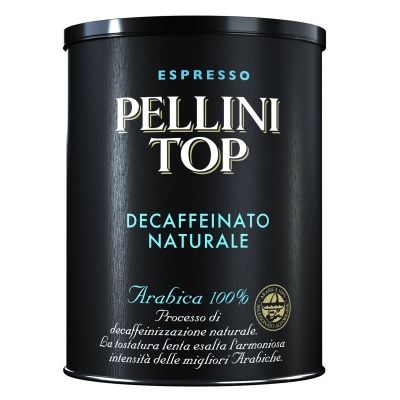Кофе молотый Pellini Top Arabica 100% Decaffeinato, 250 г. Кофе молотый Pellini Top Arabica 100% Decaffeinato, 250 г.