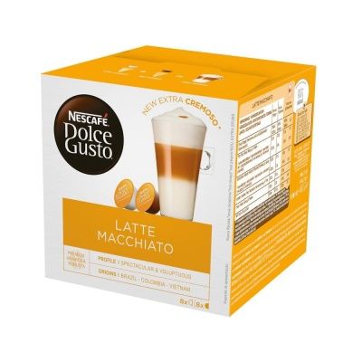 Кофе в капсулах Dolce Gusto Latte Macchiato, 16 шт.