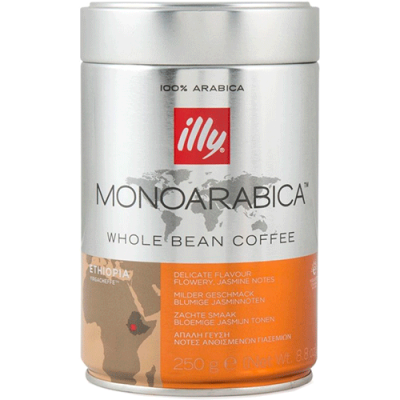 Кофе в зернах ILLY Monoarabica Ethiopia, 250 гр. Кофе в зернах ILLY Monoarabica Ethiopia, 250 гр.
