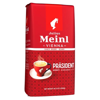 Кофе в зернах Julius Meinl Prasident Classic Collection (Президент Классическая Коллекция), 1 кг