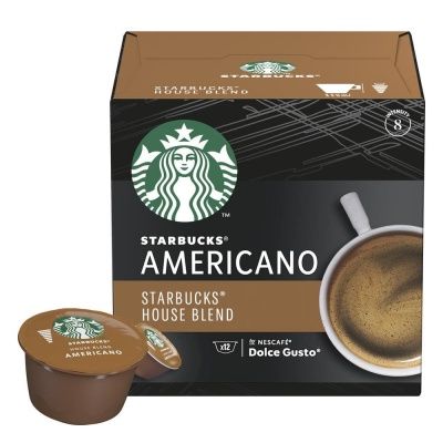 Кофе в капсулах STARBUCKS House Blend Americano, 12 шт.