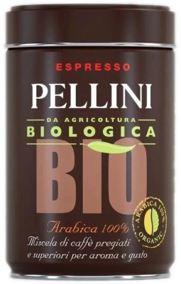 Кофе молотый Pellini BIO, 250 г Кофе молотый Pellini BIO, 250 г