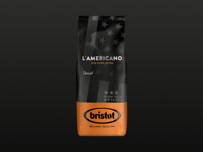 Кофе молотый Bristot L'Americano Decaf, 70г Кофе молотый Bristot L'Americano Decaf, 70г