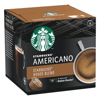 Кофе в капсулах STARBUCKS House Blend Americano, 12 шт.