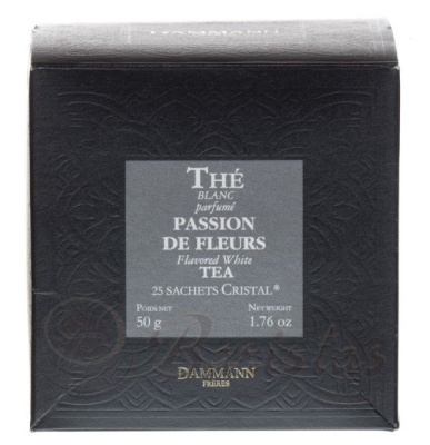 Чай белый Dammann Blanc Passion de Fleurs (Цветочная Страсть), пакетики 25x2 гр.