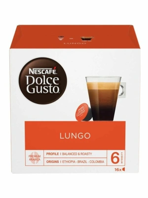 Кофе в капсулах Dolce Gusto Lungo, 16 шт. Кофе в капсулах Dolce Gusto Lungo, 16 шт.