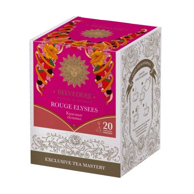 Чай черный Belvedere Rouge Elysees в пирамидках 20x3,5гр. Чай черный Belvedere Rouge Elysees в пирамидках 20x3,5гр.