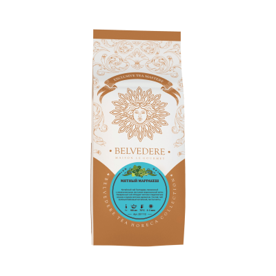 Чай зеленый Belvedere Мятный Мараккеш, 500г.