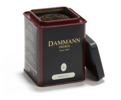Чай черный Dammann The Breakfast (Завтрак), крупнолистовой, ж/б, 100 г.