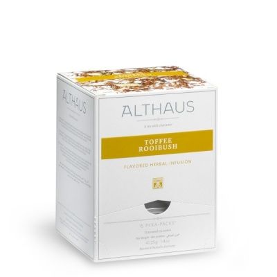 Чай травяной Althaus Toffee Rooibush в пирамидках 15x2,75гр. Чай травяной Althaus Toffee Rooibush в пирамидках 15x2,75гр.