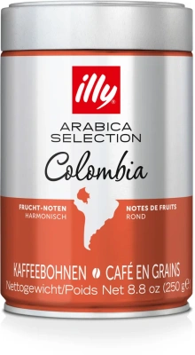 Кофе в зернах ILLY Colombia средней обжарки, 250 гр. Кофе в зернах ILLY Colombia средней обжарки, 250 гр.