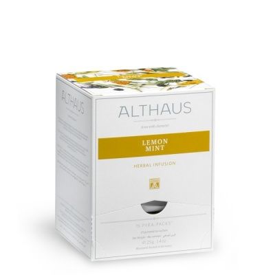 Чай травяной Althaus Lemon Mint в пирамидках 15x2,75гр. Чай травяной Althaus Lemon Mint в пирамидках 15x2,75гр.