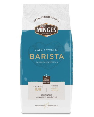 Кофе в зернах MINGES Espresso Barista, 1 кг. Кофе в зернах MINGES Espresso Barista, 1 кг.
