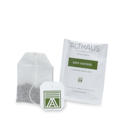 Чай зеленый Althaus Grün Matinee пакетики 20x1,75гр.