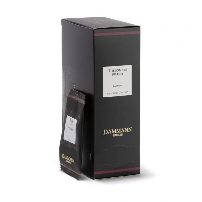 Чай зеленый Dammann Sombre Pu-Erh (Темный Пу Эр), пакетики 24x2 гр