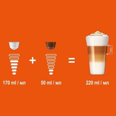 Кофе в капсулах Dolce Gusto Latte Macchiato Caramel, 16 шт.