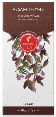 Чай черный Julius Meinl Assam thyme, 25 пак.