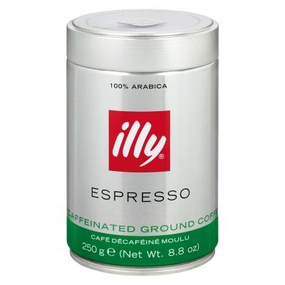 Кофе молотый ILLY Espresso Decaf, 250 гр. Кофе молотый ILLY Espresso Decaf, 250 гр.