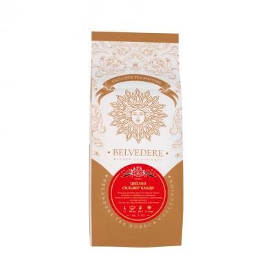 Чай черный Belvedere Цейлон Сильвер Канди /TGFOP 1, 100 г.