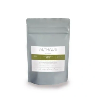 Чай зеленый Althaus Genmaicha Raisu ароматизированный, 100гр Чай зеленый Althaus Genmaicha Raisu ароматизированный, 100гр