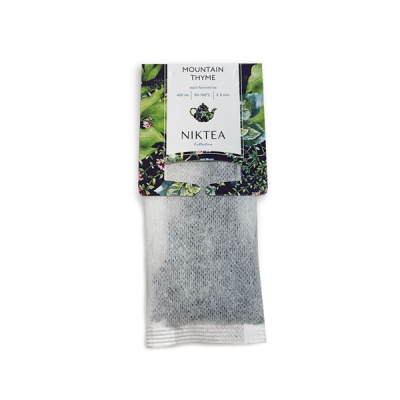 Чай чёрный Niktea Mountain Thyme (Горный Чабрец), саше на чайник 20x4 гр.