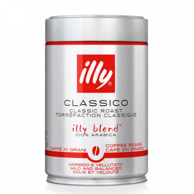 Кофе в зернах ILLY Classico средней обжарки, 250 гр. Кофе в зернах ILLY Classico средней обжарки, 250 гр.