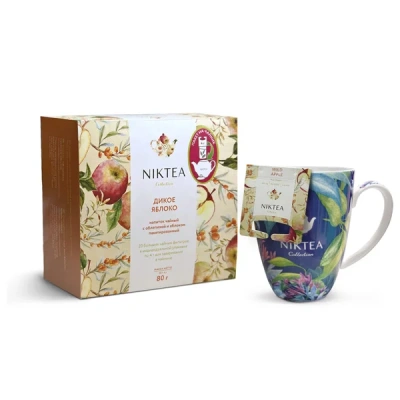 Напиток чайный Niktea Wild Apple (Дикое Яблоко), саше на чайник 20x4 гр.