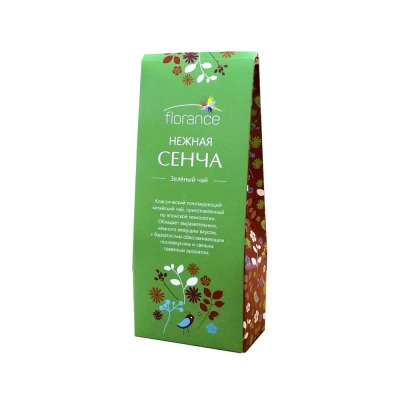 Чай зеленый Florance Нежная Сенча, 75г. Чай зеленый Florance Нежная Сенча, 75г.